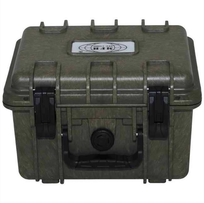MFH Waterproof Plastic Box, Olive, 26.7 x 23.9 x 18 cm
