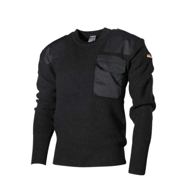 MFH Bundeswehr Sweater, Black