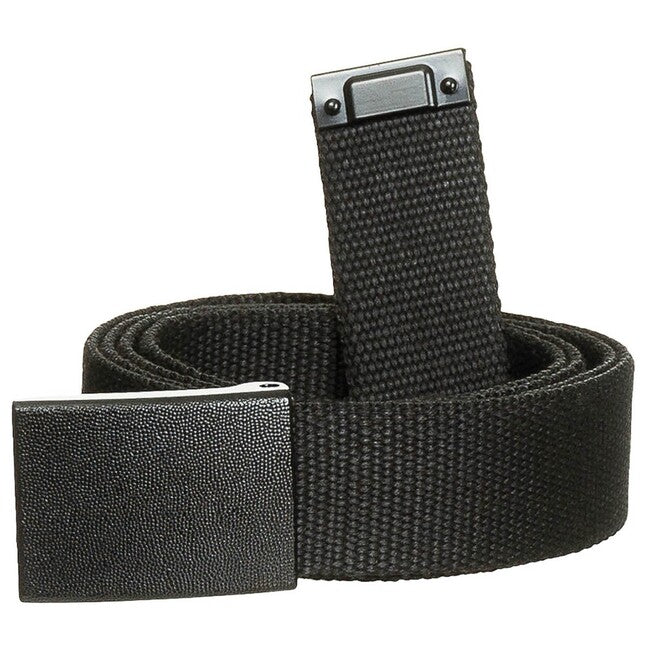 MFH BW Belt with Buckle, Black, approx. 3 cm