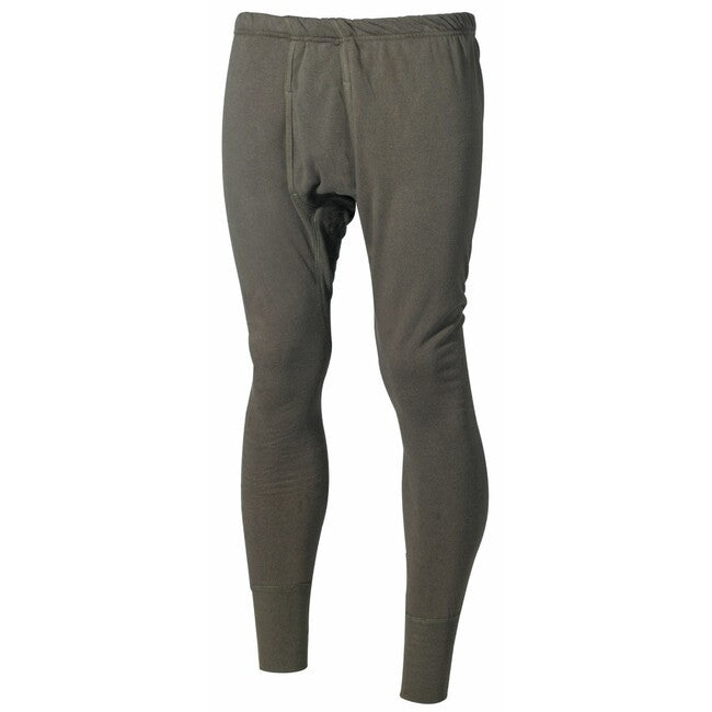 MFH BW Fleece Bottoms, OD Green
