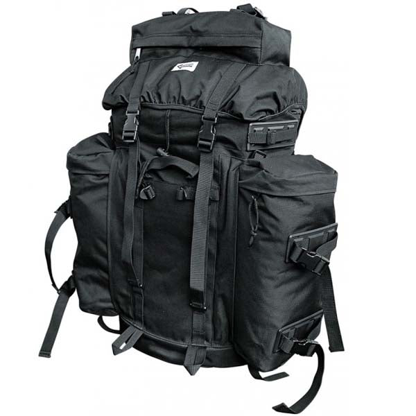 MFH BW Rucksack Mountain Black 80L