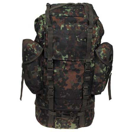 MFH BW Flecktarn Waterproof Backpack 65L