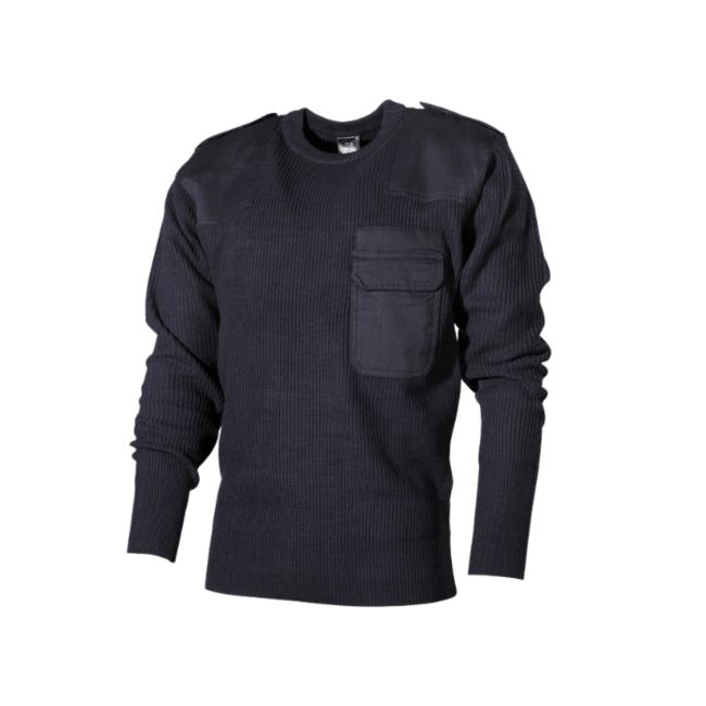 MFH BW Sweater with Chest Pocket