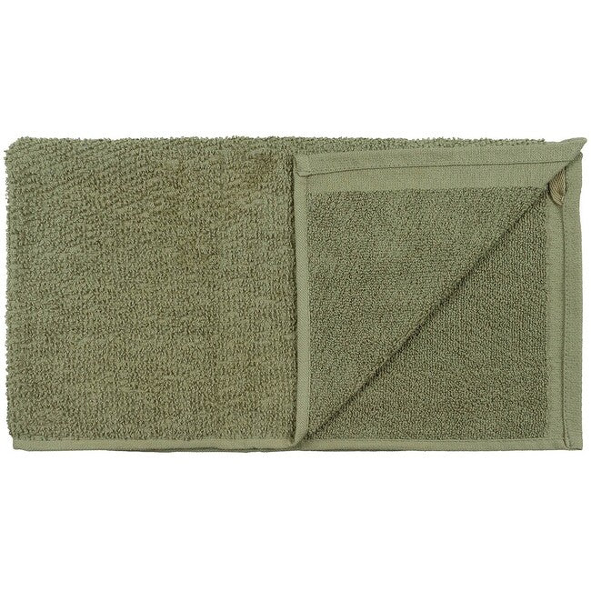 MFH BW Towel, Terry, Green, approx. 90 x 45 cm