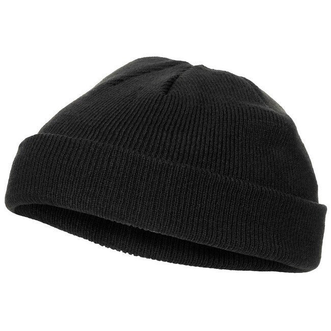 MFH Beanie, Acrylic, Fine Knit, Black