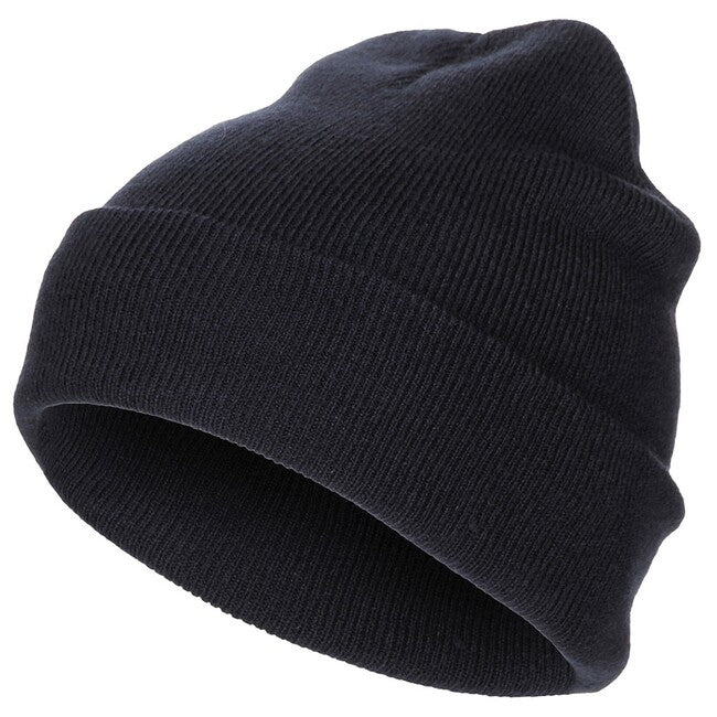 MFH Beanie, Acrylic, Fine Knit, Navy Blue