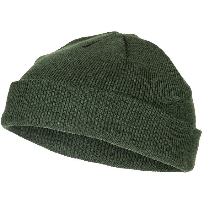 MFH Beanie, Acrylic, Fine Knit, OD Green