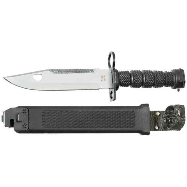 MFH Chinese Bayonet M95, Plastic Handle, Sheath