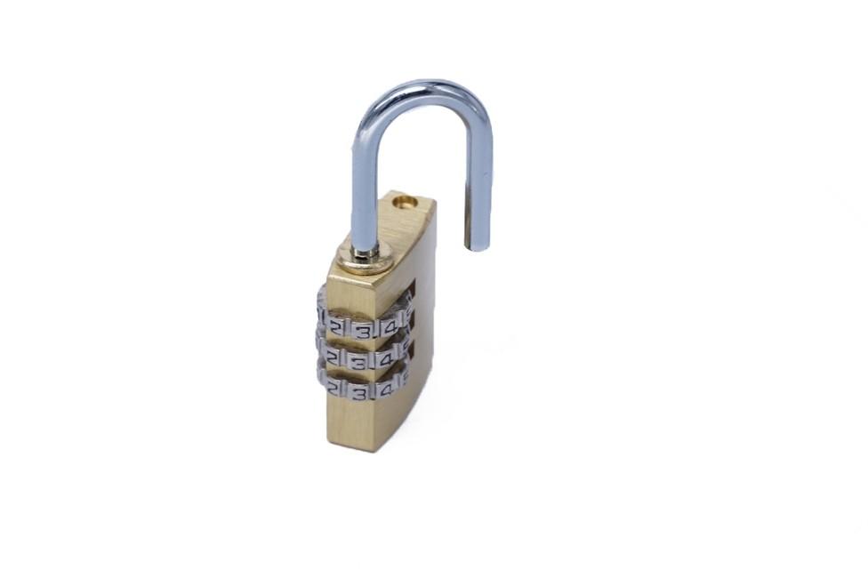 MFH Security Code Lock, 5.5 x 2.5 cm