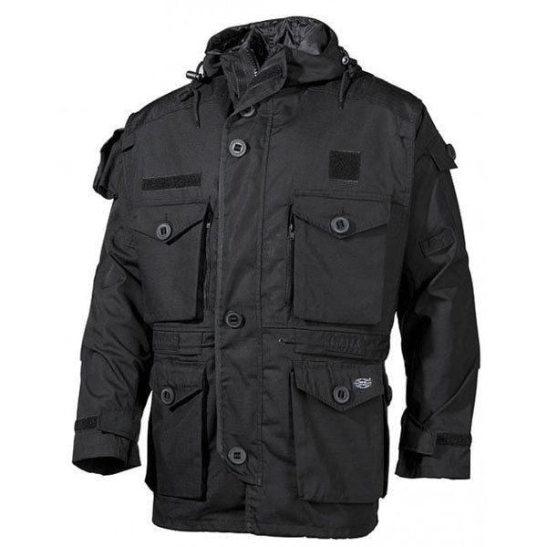 MFH Commando Rip-Stop Jacket, Black