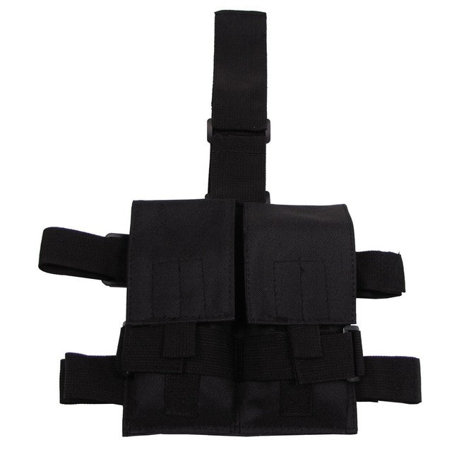 MFH DBL Leg Pouch - Magazine Pouch, Black