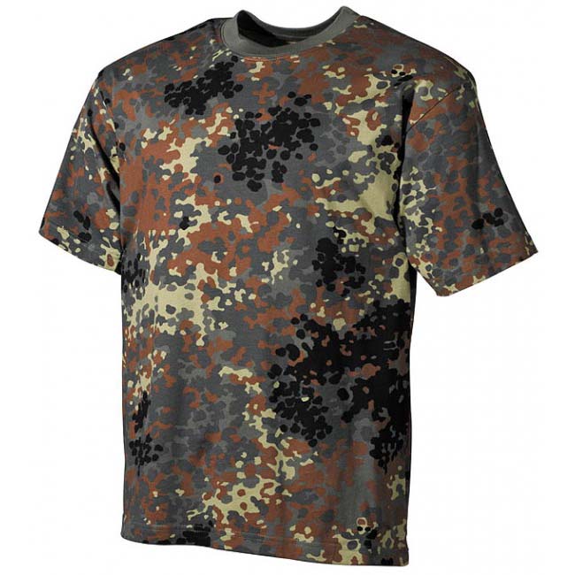 MFH Children's T-Shirt Flecktarn Pattern