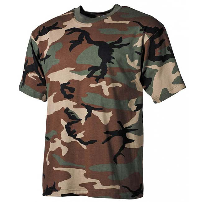 MFH Children's 160g/m2 T-Shirt, Woodland
