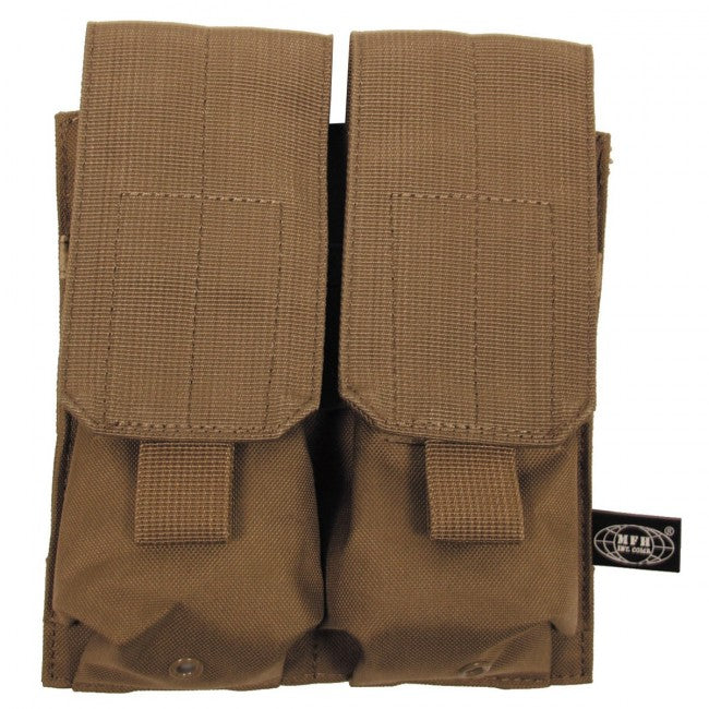MFH Double Magazine Pouch, Coyote