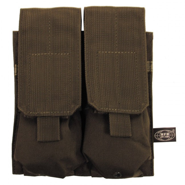 MFH Double Magazine Pouch, Olive