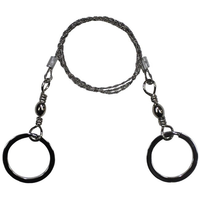 MFH Wire Saw with 2 Rings, Extremely Robust Construction