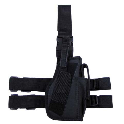 MFH Easy Thigh Holster Right-Handed, Black