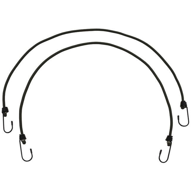 MFH Expander, 75 cm, with Hook, 6 mm, OD Green, 2 Pack