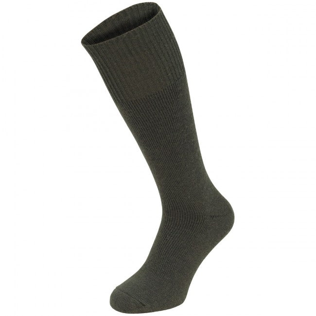 MFH Extrawarm Merino Socks, Olive, 1 Pair
