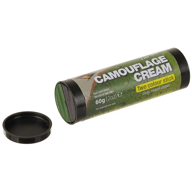 MFH Face Paint, 2 Colors Black and Olive 60g