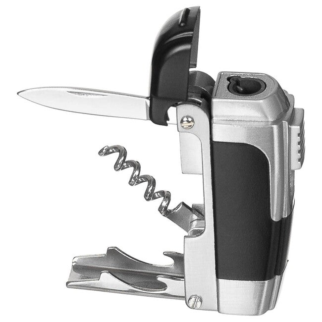 MFH Functional Gas Lighter, Metal Case, Unfilled