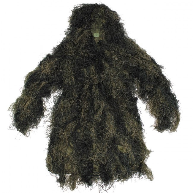 MFH Ghillie maskovacia blúza, woodland