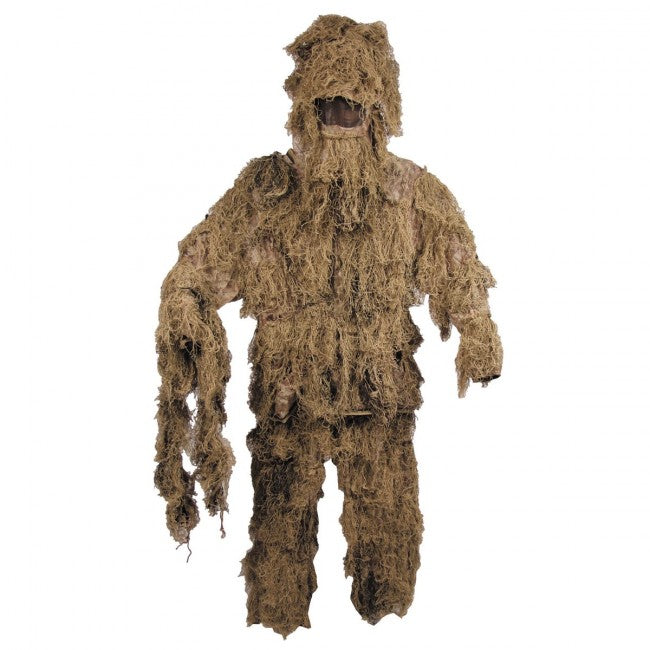 MFH Ghillie Suit maskovací komplet, desert