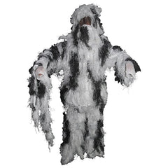 MFH Ghillie Suit Camouflage Set, Snow Camo