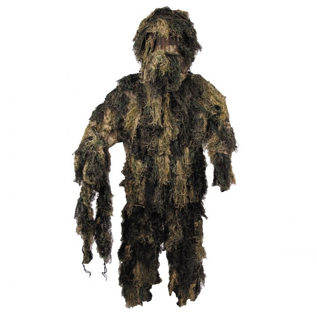 MFH Ghillie Suit maskovací komplet, woodland