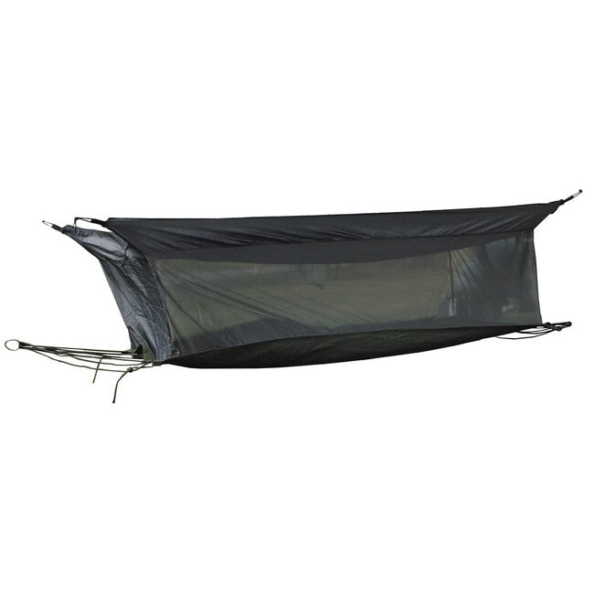 MFH Jungle Hammock with Roof and Mosquito Net, OD Green