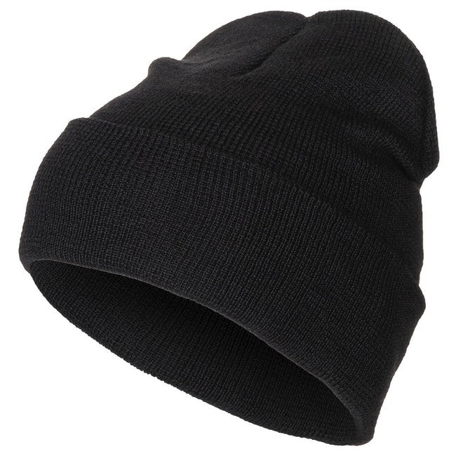 MFH Fine Knit Beanie, Black