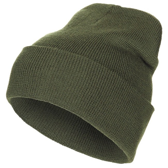 MFH Fine Knit Beanie, Olive