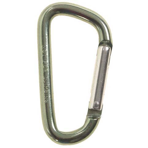 MFH Carabiner, Olive, 70x7mm