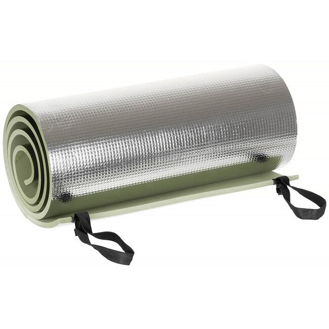 MFH Sleeping Mat Single-Sided Aluminum Coated, OD Green