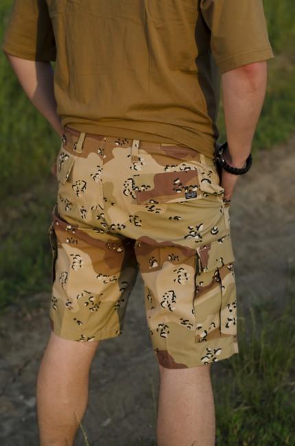 MFH BDU Men's Shorts, 6Col Desert