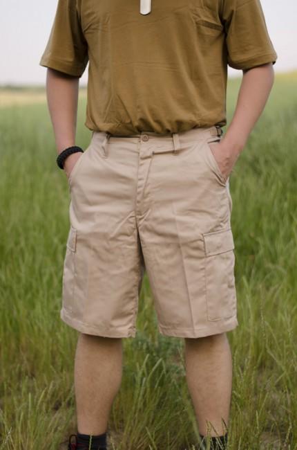 MFH BDU Men's Shorts, Khaki