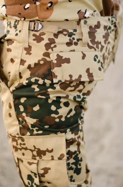MFH BDU Men's Shorts, BW Tropical Camo
