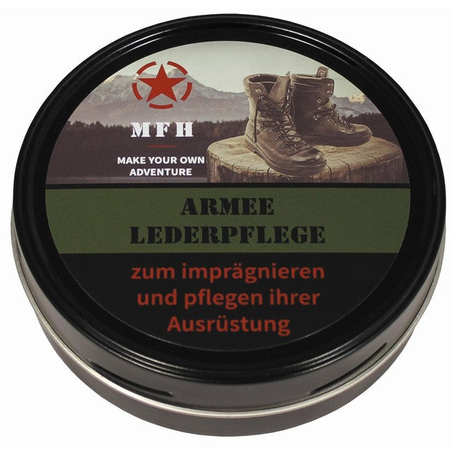 MFH Army Shoe Cream Black 150ml