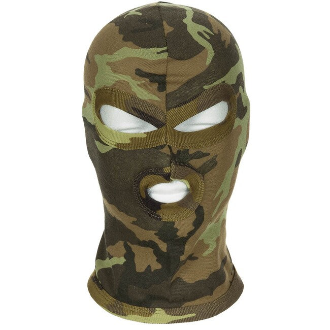 MFH Balaclava, 3 Holes, Thin, M 95 CZ Camo
