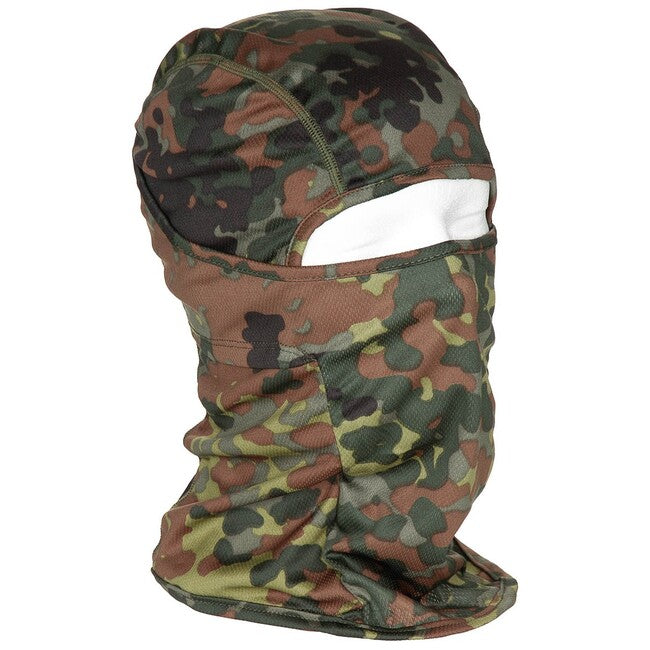 MFH Mission Balaclava, Single Hole, BW Camo