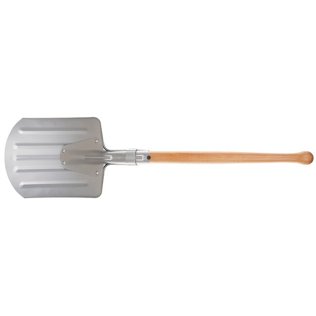 MFH Snow Shovel, Foldable, Aluminum/Wood