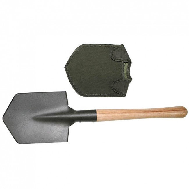 MFH Spade with Wooden Handle and Sheath