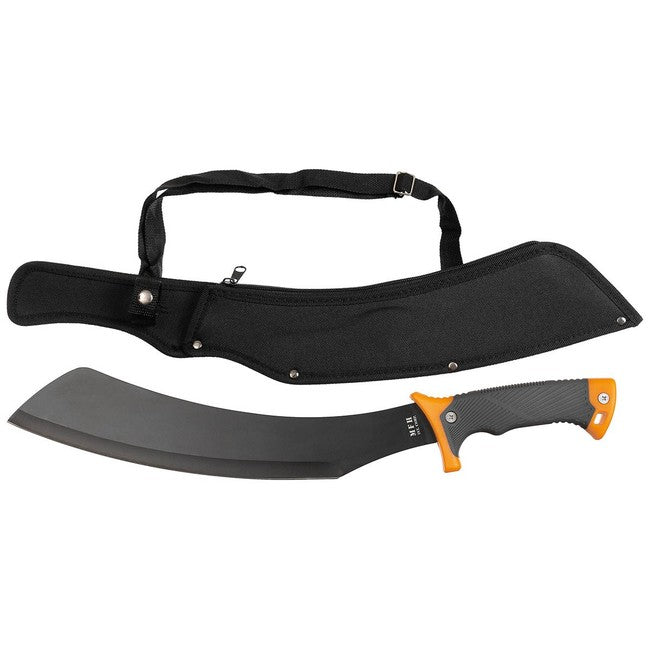 MFH Samurai Machete with Nylon Sheath, Black