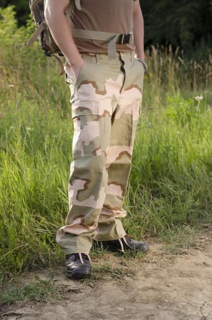 MFH BDU Rip-Stop Men's Shorts, 3-Color Desert