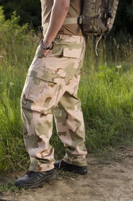 MFH BDU Rip-Stop Men's Shorts, 3-Color Desert