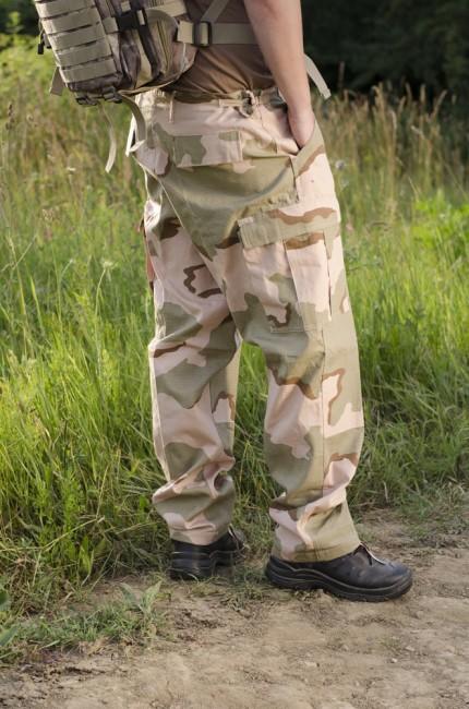MFH BDU Rip-Stop Men's Shorts, 3-Color Desert