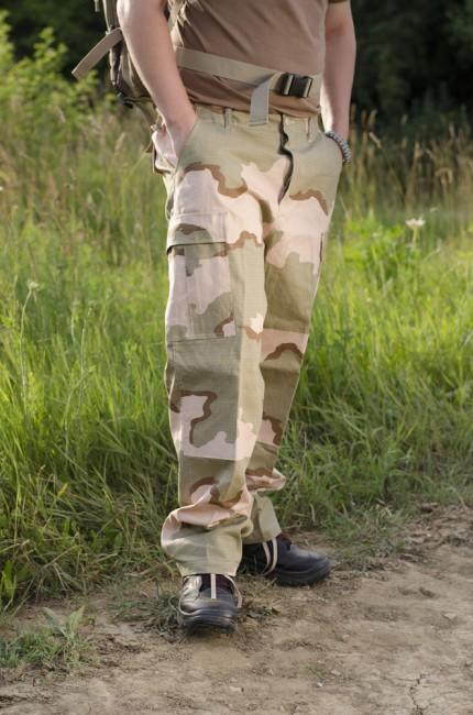 MFH BDU Rip-Stop Men's Shorts, 3-Color Desert