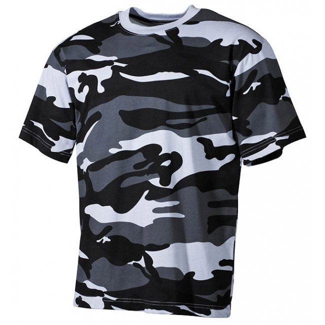MFH Skyblue Camo T-Shirt