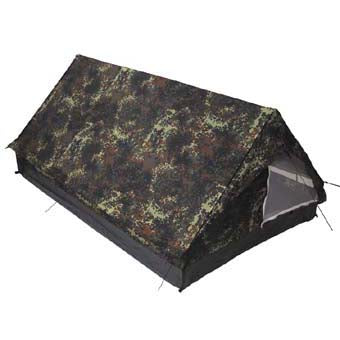MFH Minipack Tent 2 Person BW Camo 213x137x97cm