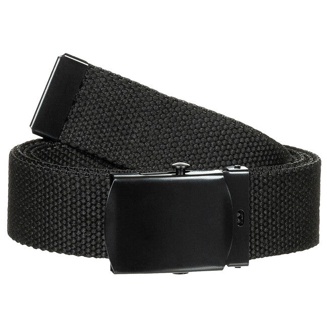 MFH Mirt Belt 3cm, Black with Metal Buckle